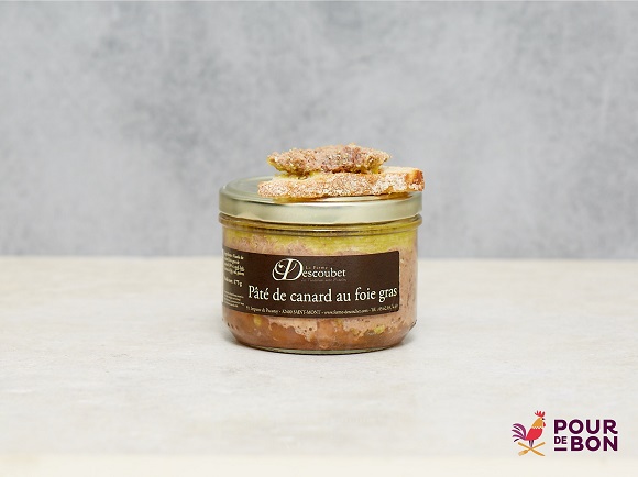 Pâté de canard au foie gras 175g Pâtés et rillettes